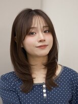 オーラ オモテサンドウ(Aura omotesando) ナチュラル韓国レイヤー×透明感ショコラ