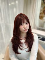 シアバイルーシー(SIA by LUCEY)&nbsp;暖色カラー×レイヤーカットで柔らかヘア