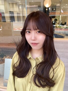 ワワ ヘアサロン 高円寺店(WAWA HAIR SALON) セミロング/大人レイヤーカット/ナチュラルブラウン＊゜未羽