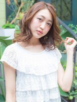 アニモフィオレンテ イオンタウン吉川美南店 +animo吉川美南+ピンクブラウン☆くびれレイヤー韓国巻きe
