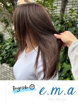 エマヘアデザイン(e.m.a Hair design)&nbsp;ベージュカラー