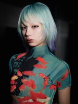 アルバム 銀座(ALBUM GINZA)&nbsp;ショートヘアハッシュカットデザインカラー_F2225