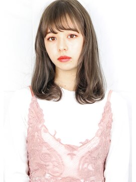ヘアサロン ガリカ 表参道(hair salon Gallica) ☆『グレージュ ＆ 毛束感 』ひし形シルエット 切りっぱなしボブ