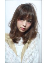 アンヘアー アリーズ(UN hair Ally's) 大人かわいいセミディレイヤー/マロングレージュ