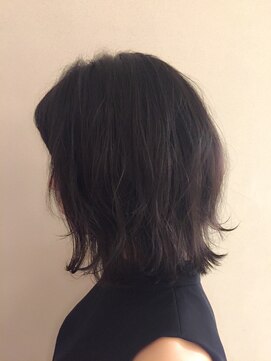 ロンド 銀座(Lond) 【Lond 中野 千帆】大人可愛いショートバング×外ハネスタイル