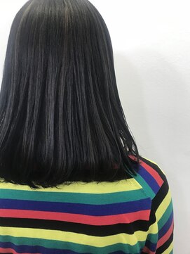 トロニー(TLONY) 黒ベースハイライトグレー