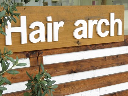 ヘアーアーチ(Hair arch)の写真