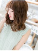 *mod's越谷*外国人風ゆるふわミディアムa