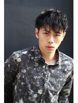 ブークル(boucle)&nbsp;外国人風黒髪を生かしたセミウェットパーマスタイル