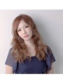 リラクシーほつれウェーブｘルミエールカラー