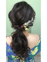 ShellBearヘアアレンジ☆振袖/袴/着物/銀座/東銀座/ヘアセット
