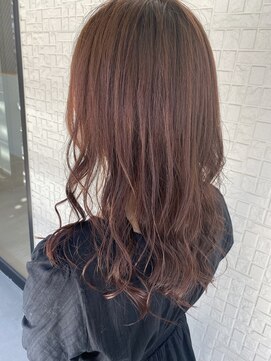 テラスヘア 新潟駅南(TERRACE hair) ほんのりピンクの柔らかベージュ！