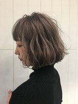 スニップ(Snip)&nbsp;ミルクティーベージュ_小顔カット透明感ラベンダーグレージュ