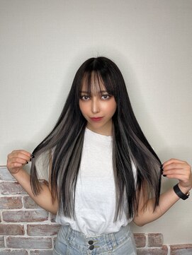 ルフレ 新宿本店1st(Reflet) 《インナーカラー×プルエクステ》#新宿#新宿三丁目#髪質改善