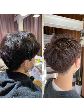 アヴァンス 天王寺店(AVANCE.) 【印象の違い】×【メンズ秋カラー】