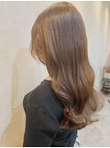 髪質改善＊なみなみウェーブ＊ミルクティーアッシュ【Zina銀座】