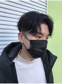 縦落ち波打ちパーマ(波巻きパーマ)