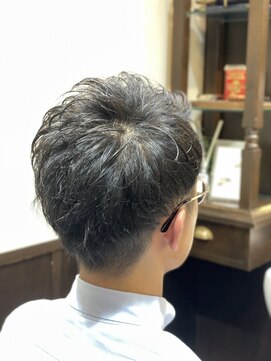 ヒロギンザバーバーショップ 神楽坂店(HIRO GINZA BARBER SHOP) ニュアンスパーマ