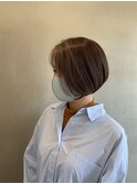 大人可愛いショートボブ・エイジングヘア・小顔ヘア