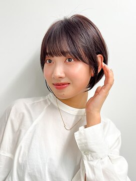 エアー 横浜(AIR) 【長谷川】ショコラアッシュショートボブ