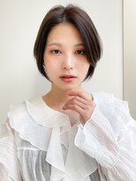 アグノス 青山(Agnos) グレージュカラーくびれヘア美髪エアリーカールワンカール