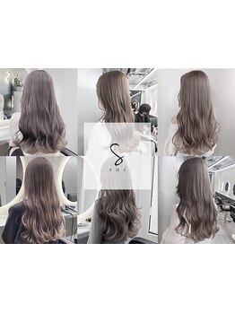 顔まわりはもちろん後姿も美人見え◎束ねても垢抜けるヘアスタイルに♪ブリーチデビューもおまかせ◎