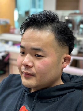 アポロカットステージ 相模大野店 アップバング/ツーブロックマッシュ<理容室>[メンズ/相模大野]