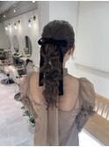 〇ツインポニーアレンジ
