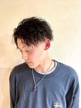 メンズヘアースパイス ユメサキ(Men's Hair SPICE -yumesaki-)の写真/イメチェンしたい方、パーマが初めての方にも◎忙しい朝も簡単にスタイリングができるスタイルをご提供★