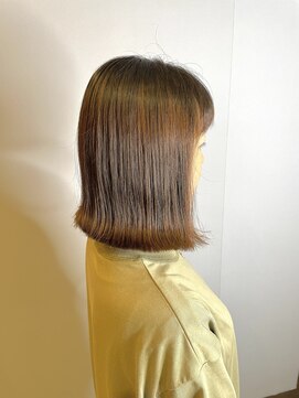 ブロッサム 東久留米店(Blossom) 20代30代大人可愛い小顔ショートカット外ハネボブハイライト