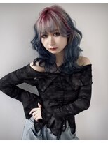 ノートエートル 西金沢(Nought etre)&nbsp;10代20代韓国ブリーチハイトーンデザインカラーレイヤーカット