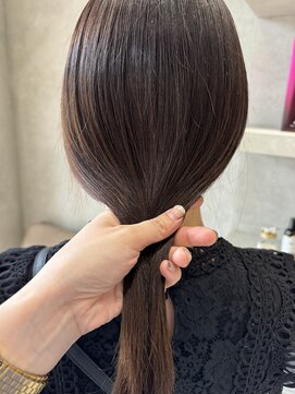 シベルバレー 横浜(sibell) ＊ロング/ブラウンベージュ/資生堂/髪質改善