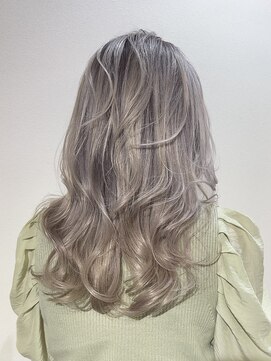 サロンドジョー(salon de joe) ケアブリーチダブルカラーインナーカラーハイトーン髪質改善