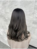 透明感グレージュ