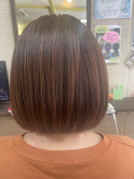 ヘアー トランス ワイズ(Hair trance Y's) 秋カラーボブ