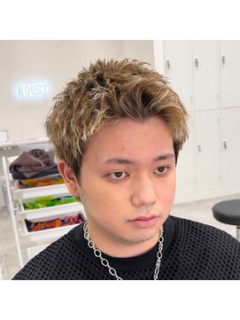 ルースト 西院店(ROOST) スパイキーショート ／メンズショート／ブリーチ