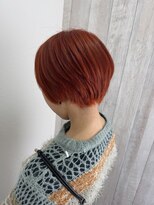 シエル 立川店(CIEL)&nbsp;【CIEL×久光】オレンジレッド×ショートボブ