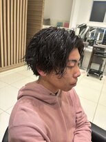 アッシュ 稲田堤店(Ash) 縦落ちパーマ