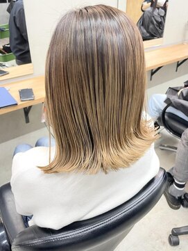 アンジェリカ 立町店(ANGELICA) エアタッチ　ミルクティーベージュ」