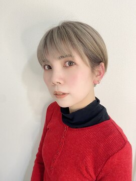 シャロンマルヤマ(SHARON maruyama) 【ハンサムショート × ハイトーンカラー】