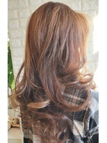 松本平太郎美容室 国立店 ロングローレイヤー×イノアカラー×ハイライト