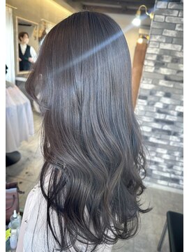 プリームヘアーホワイト(Pleame hair WHITE) オリーブベージュ