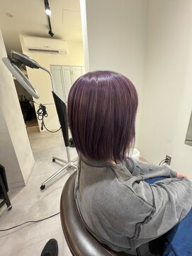 ハチマルハチ ナル 登戸店(808 nalu) パープルグレージュ