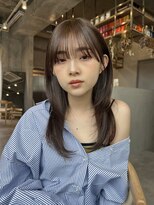 イミ(imi) 顔まわりレイヤー/透明感カラー/似合わせカラー