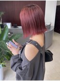 レッド×外ハネボブ