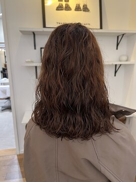 パール(PearL) 【PearL】ルーズウェーブパーマ/コテ巻き風パーマ/ボブパーマ