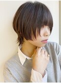 ボブウルフ×ラベンダーアッシュ
