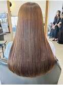 【ナチュラルブラウンストレート】