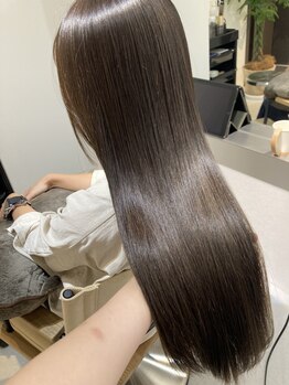ロエ 恵比寿 代官山(ROE)の写真/【カット+プレミアム髪質改善カラー+TOKIOTR¥30800→¥17800~】髪質改善カラー×TOKIOで圧倒的なうる艶髪へ