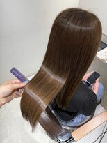 エンバイユアーズ 飯田橋店(eN° by youres)&nbsp;髪質改善＋ブラウンカラー　　萩原